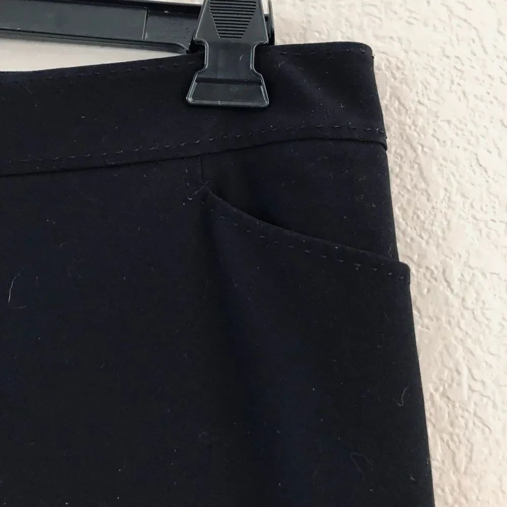 Chico’s Black Dress Trousers Pants 0 - Picture 2 of 4